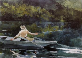 Winslow Homer : Casting the Fly